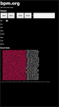 Mobile Screenshot of bpm.org